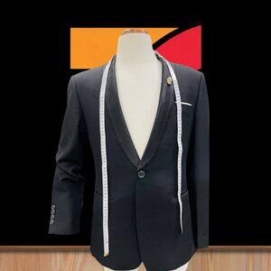 Men’s Black Formal Blazer / Suit Jacket – Gently Used